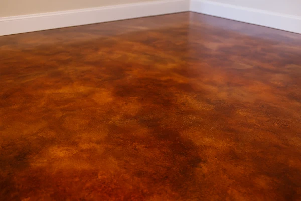 a red epoxy floor from Houston Concrete Contractor in Houston, TX - Concrete Cutting a red epoxy floor from Houston Concrete Contractor in Houston, TX - Concrete Cutting